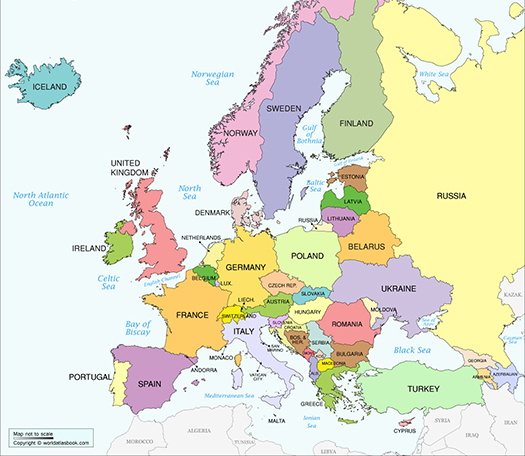 Europe Map