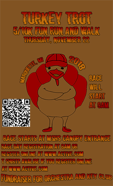 turkey trot poster