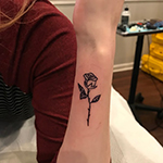 My rose tattoo