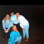 Picture of friends on the beach 