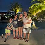 picture of family In floirda 